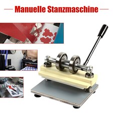 Leather Cutting Machine Die Cutter Cutting Hand Press Embossing Machine
