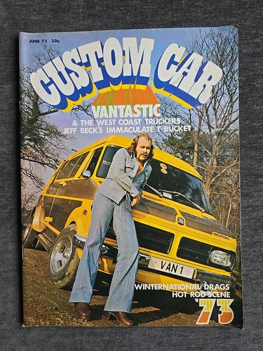 Custom car magazine - car, 1973