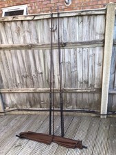 2 Old Skool 12’ Orginal Giant Carp Rods & Bags Used Fishing Gear