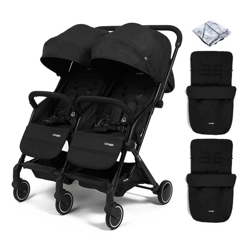 Twin pushchair puggle city - pushchair,