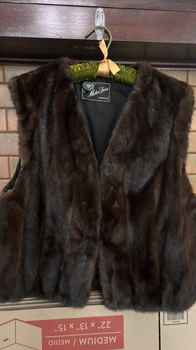 100 real mink vest - real, women