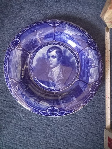 Spode robert burns wall plate - spode,