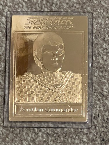 Danbury mint star trek 22ct - -,