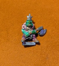 Iron Claw Goblin Fanatic with axe, IC602 (D) Bob Olley Metal Games Workshop