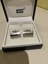 Montblanc Men's Silver Cufflinks