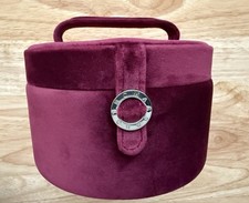 NEW Thomas Sabo Claret Red Velvet Jewellery Box 