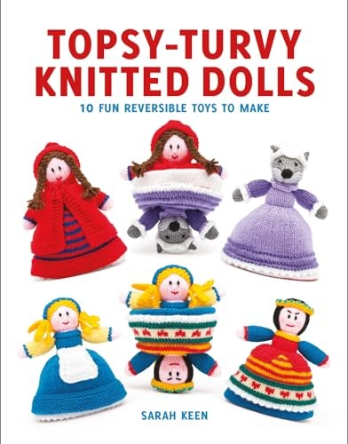 Topsy turvy knitted doll - topsy-turvy,