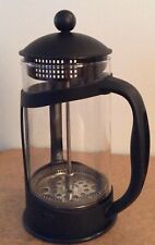 Cafetiere Coffee Maker Plunger - Glass with black plastic handle