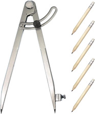 KINDPMA 8 Inch Compass Drawing