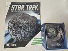 Star Trek Borg Sphere #10 Replica Model + Magazine Eaglemoss First Contact 