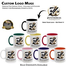 Custom Logo Mugs Personalised