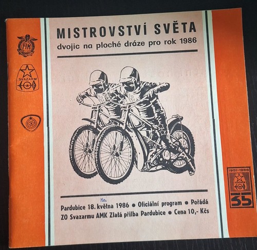Speedway 1986 pardubice - 18/5/1986,