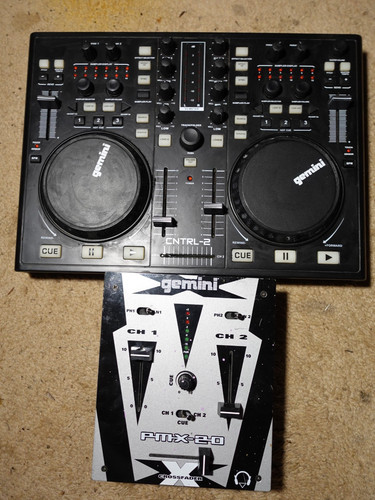 Gemini cntrl usb midi dj - gemini,