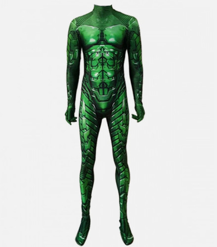 Green goblin zentai - goblin, cosplay
