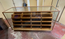 Antique/Vintage Glazed Haberdashery Counter 16 Drawers