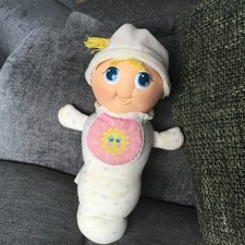 VINTAGE 1986 PLAYSKOOL GLO WORM GLOW WORM RARE COLLECTABLE & LIGHTING UNIT