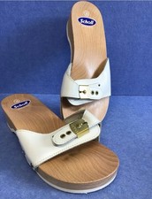 Scholl Pescura Clogs Mules Exercise Sandals  Size UK5 / 38 New BNIB Big Toe Bump