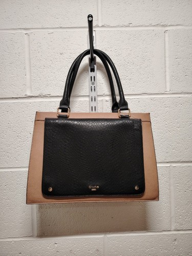 Ladies dune black tan snake - dune,