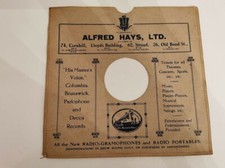 10" 78 rpm gramophone record