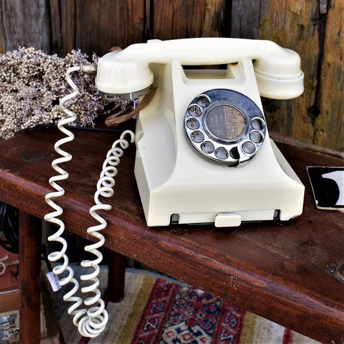 Antique vintage gpo 332l white - vintage,