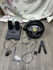 Guillemot Official Licensed Ferrari Shock 2 Vibrating Steering Wheel - PS1