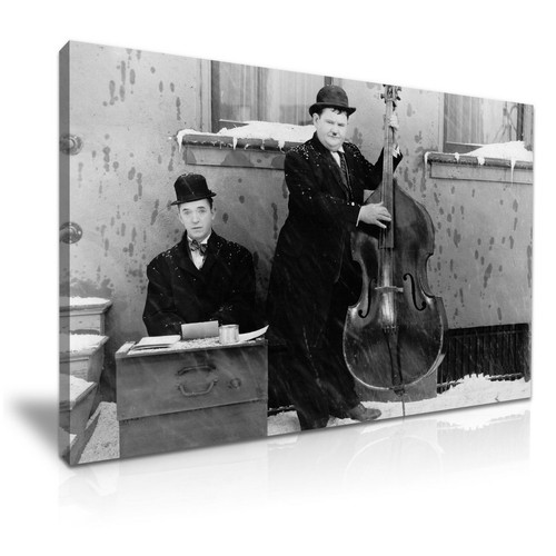 Laurel and hardy comedy cellos - hardy,