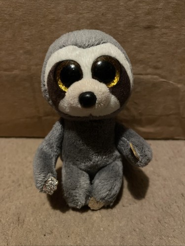 Beanie boo key ring sloth - beanie,