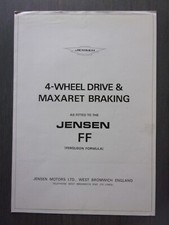 JENSEN FF 4WD & MAXARET