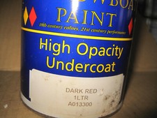 Narrow boat paint OLD TIN High