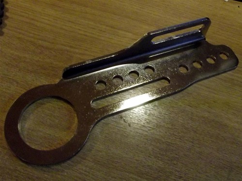 Polished stainless steel - , rear