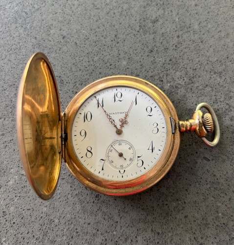 Vintage 1904 waltham pocket - vintage,