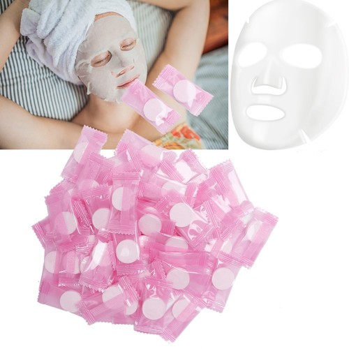 50pcs compressed silk face - silk,