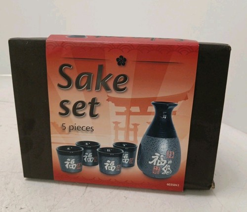 Piece sake set - sake, japanese