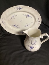 Villeroy & Boch Vieux Luxembourg Serving Platter 14” + Large Jug 6.5”