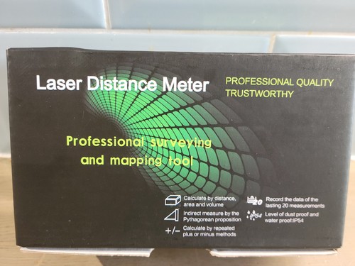Digital laser tape measure - digital,