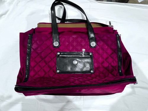 Knomo laptop tote bag - bag, burgundy