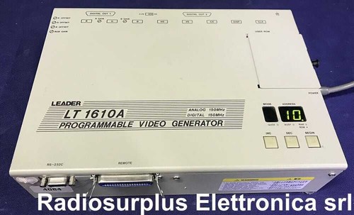 Leader 1610a programmable - leader,