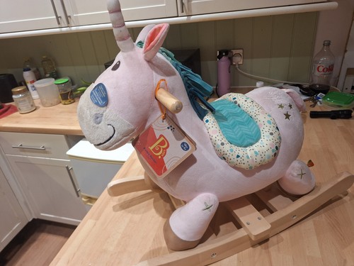 Todler unicorn rocking toy - unicorn,