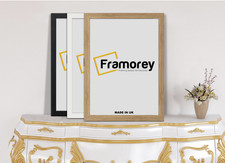 Black White oak Picture Frame