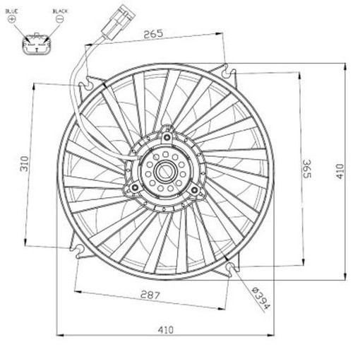Fits nrf 47962 citro c4 - 47962, citro╦n
