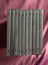10 X Amaray Double Black DVD Cases , FREE ? POST
