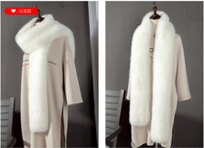 Womens Faux Fur Scarf Fluffy