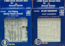 Trumpeter 1:350 S-3A Viking and SH-60F Oceanhawk 6 of each