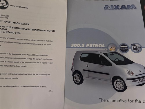 The aixam 500 petrol town - 500.5,