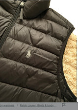 Ralph Lauren Polo Black Gilet Large RRP £300