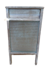Vintage Old Wooden & Glass Washing Wash Board Laundry Ribbed Skiffle Washboard