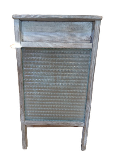 Vintage old wooden glass - wooden,