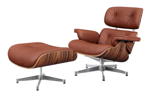 Lounge chair ottoman tan - chair,