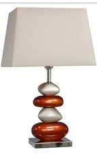 Vertical Pebble Lamp
