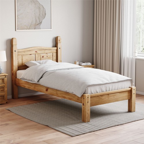 Corona solid pine - solid, bed
